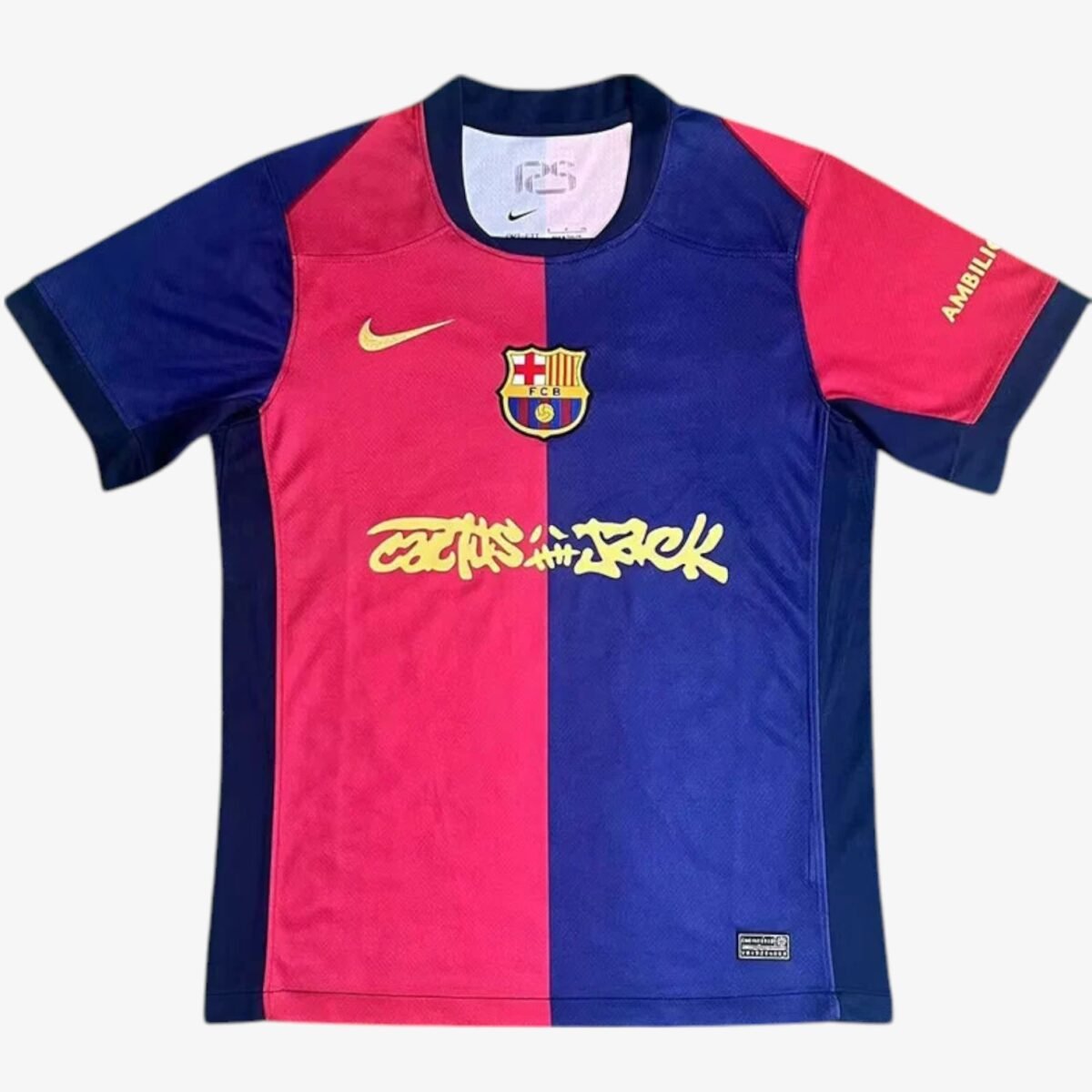 Barcelona x Travis Scott Cactus Jack Home Match Jersey 2024/25