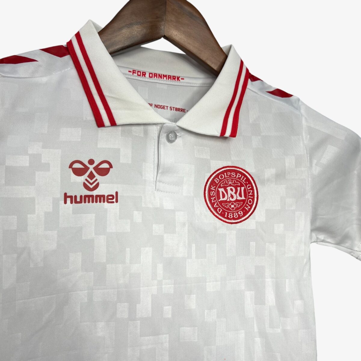 Kids Denmark Away Jersey 2024/25 - Image 4