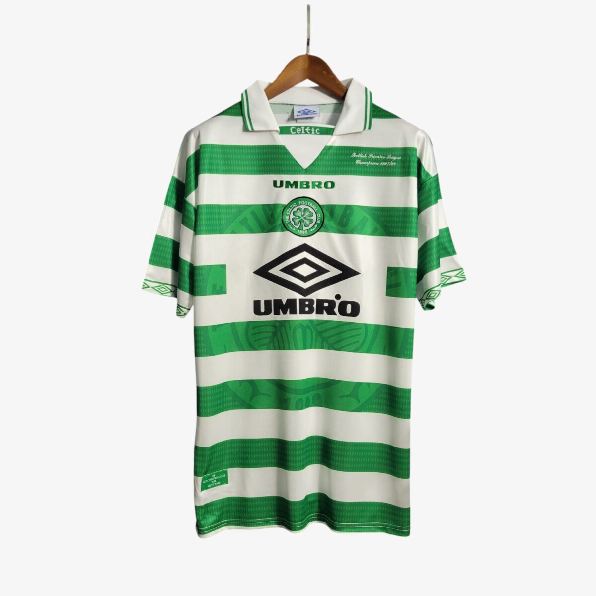 Celtic Glasgow Home Retro Jersey 1998
