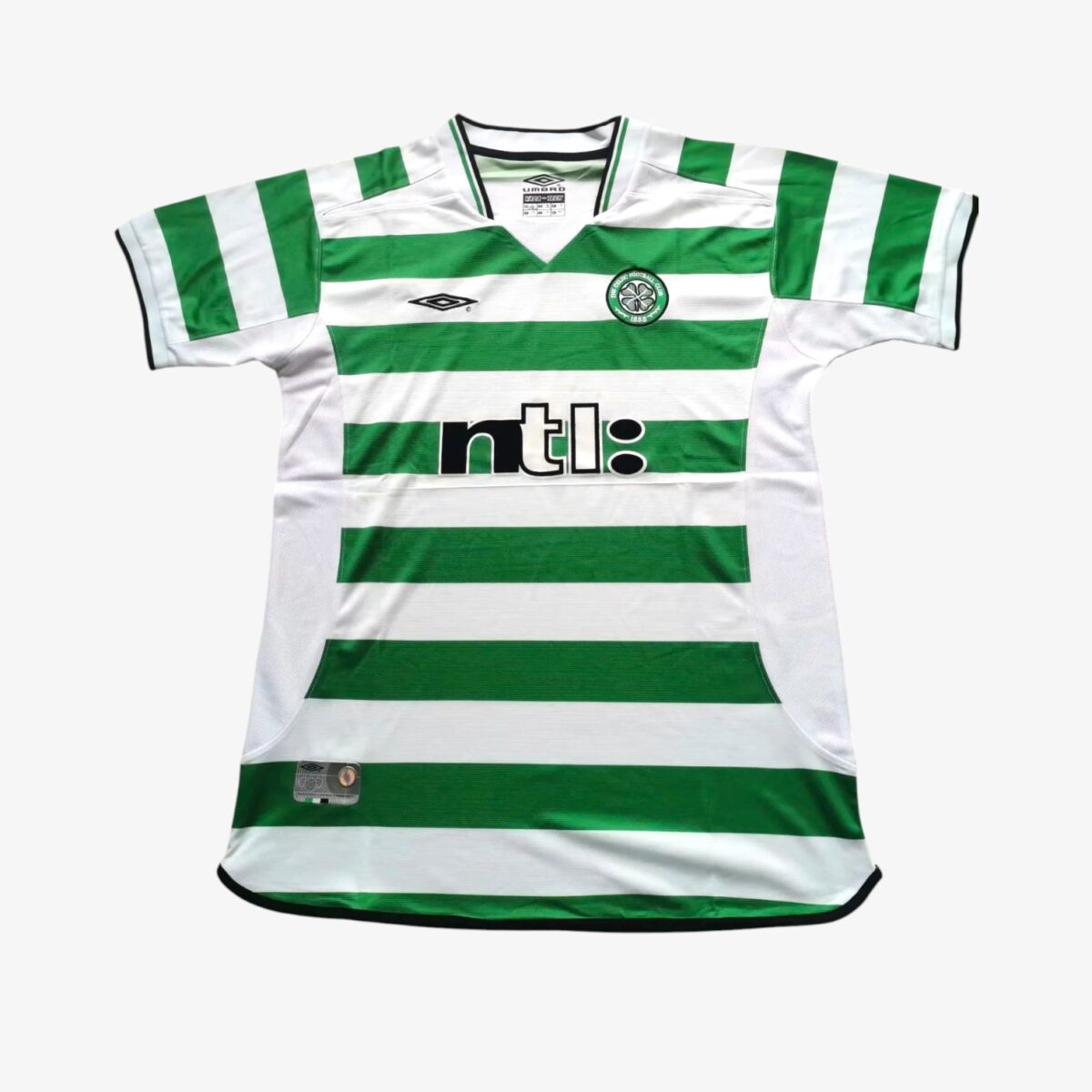 Celtic Glasgow Home Retro Jersey 2001/02