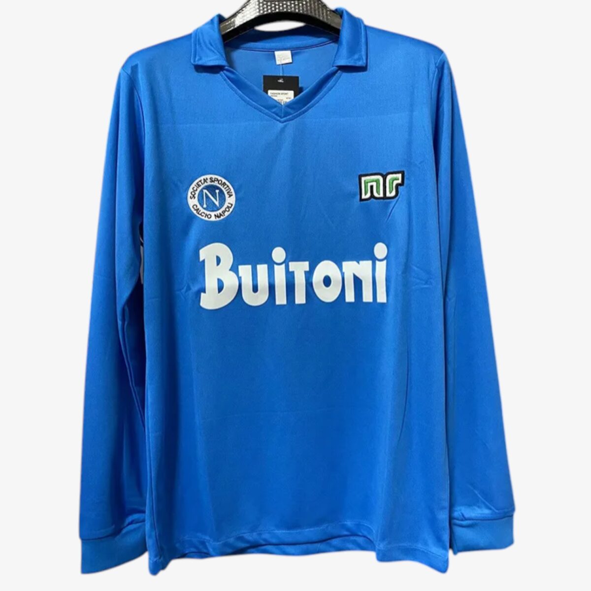 Napoli Home Retro Long Sleeve Jersey 1986/87