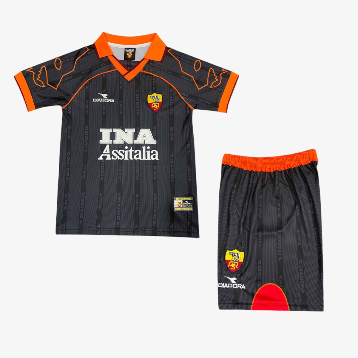 Kids Roma Away Jersey 1999/2000