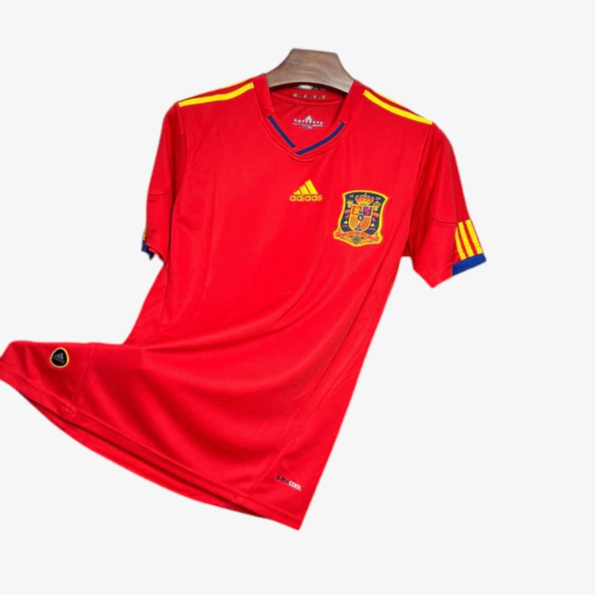 Spain Home  Retro Jersey 2010 - Image 2