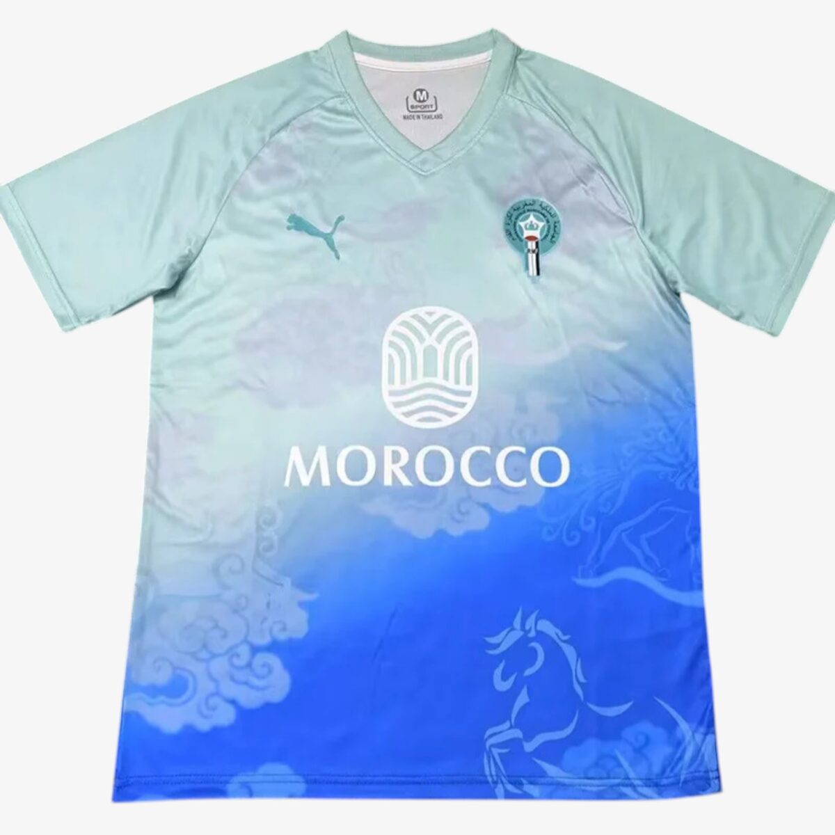 Morocco Blue Special Edition Training Jersey 2024/25