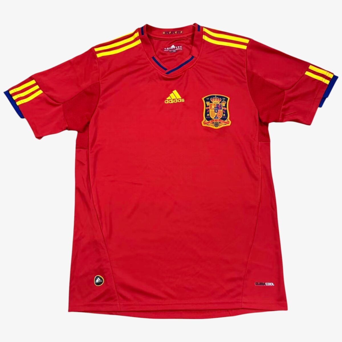 Spain Home Retro Jersey World Cup 2010