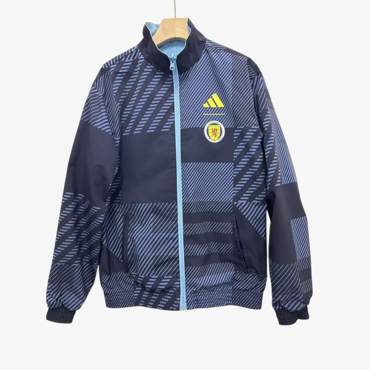 Scotland Dark Blue Reversible Windbreaker 2024/25