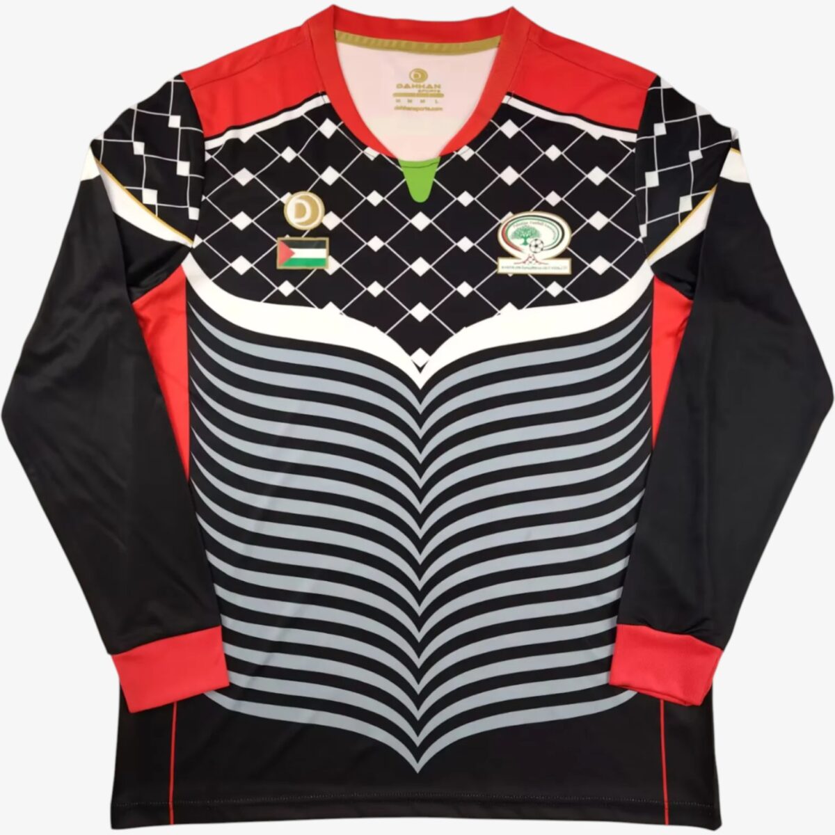 Palestine Black Long Sleeve Jersey 2024/25