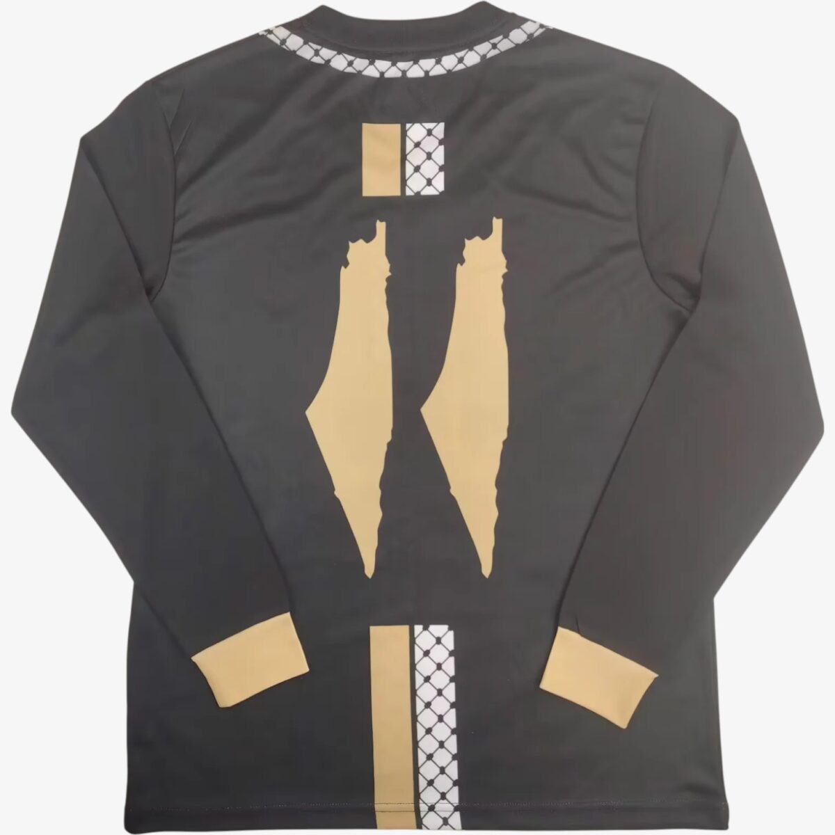 Palestine Black Memories Long Sleeve Jersey 2024/25 - Image 2