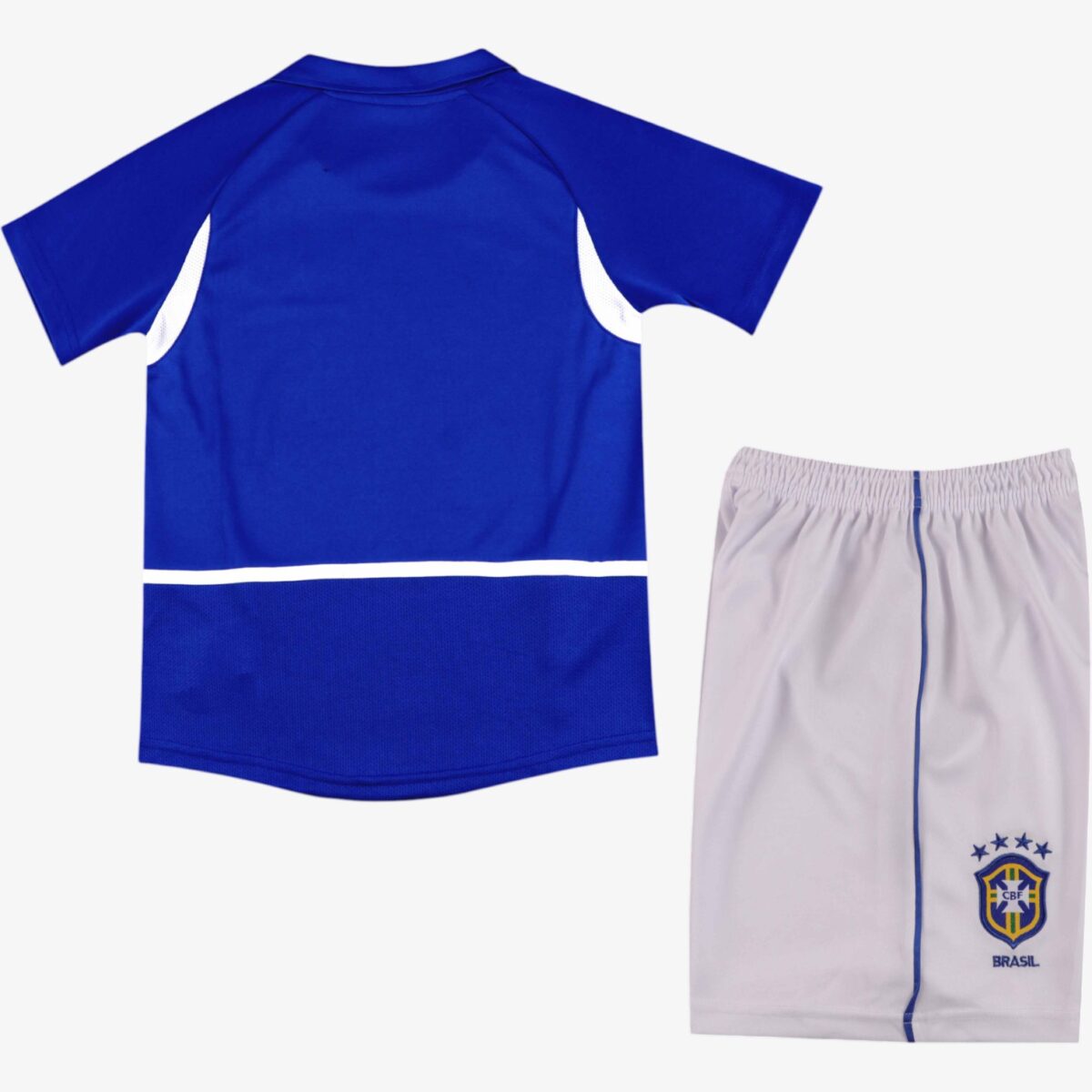 Kids Brazil Away Jersey 2002 - Image 2