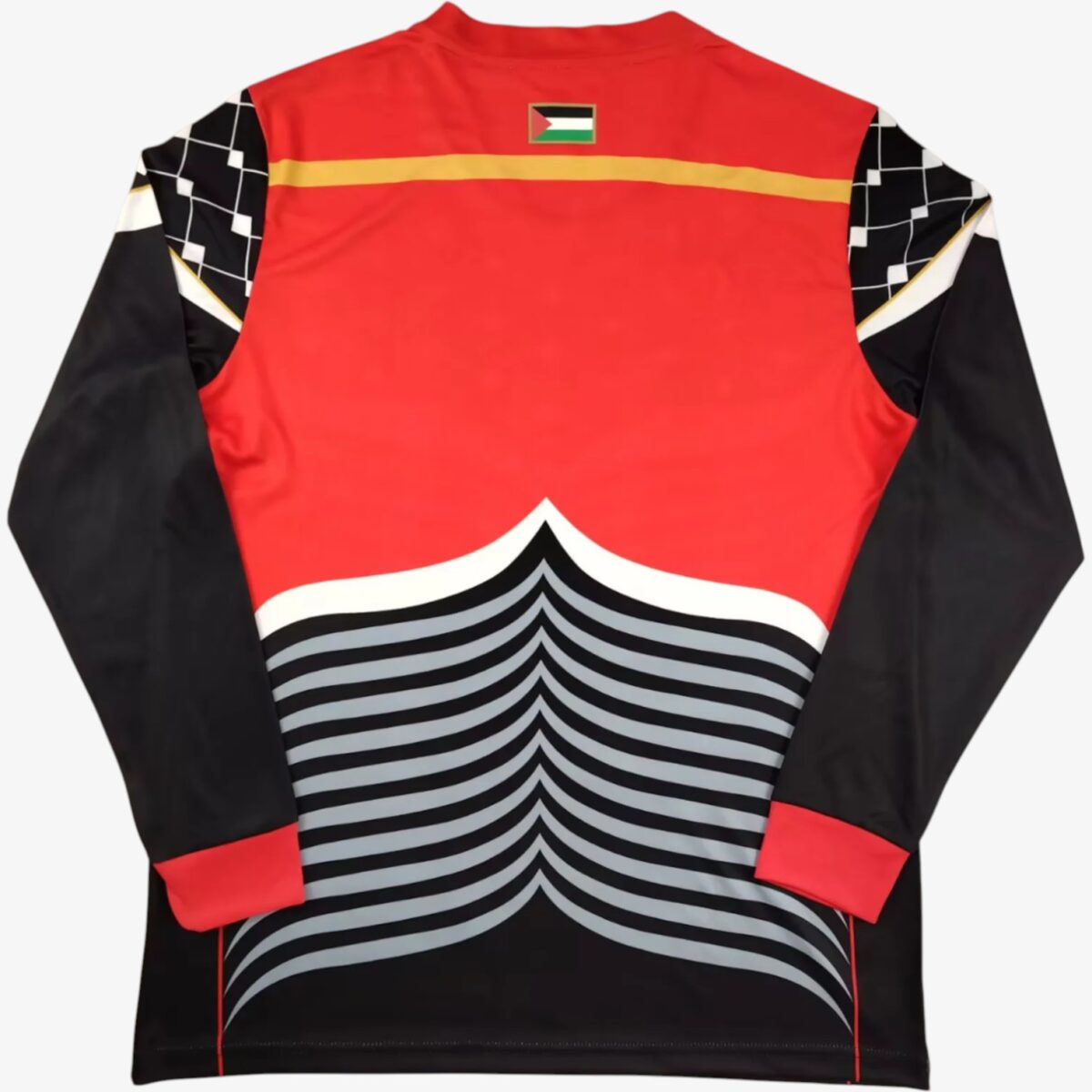 Palestine Black Long Sleeve Jersey 2024/25 - Image 2