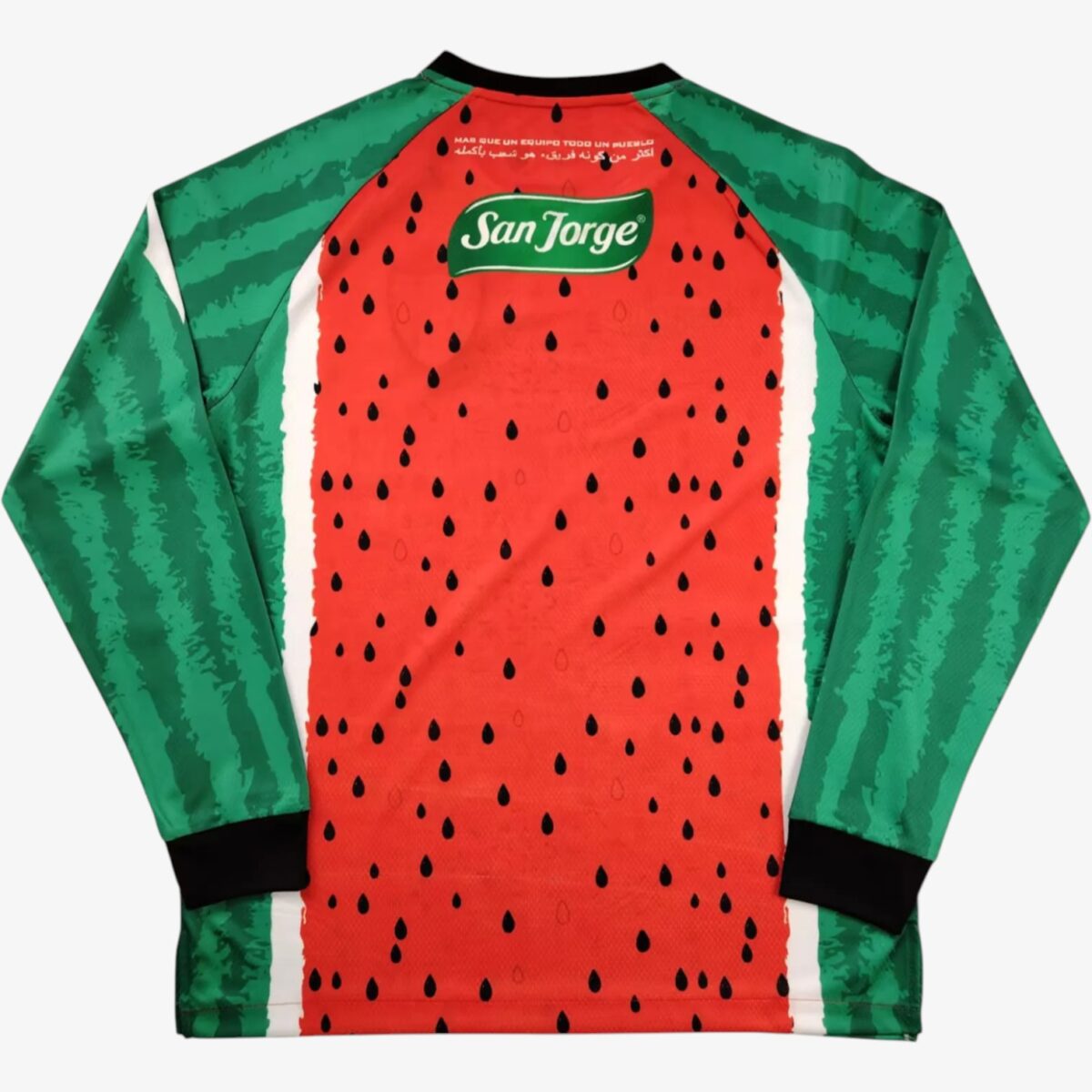 Palestine Red Green Long Sleeve Jersey 2024/25 - Image 2