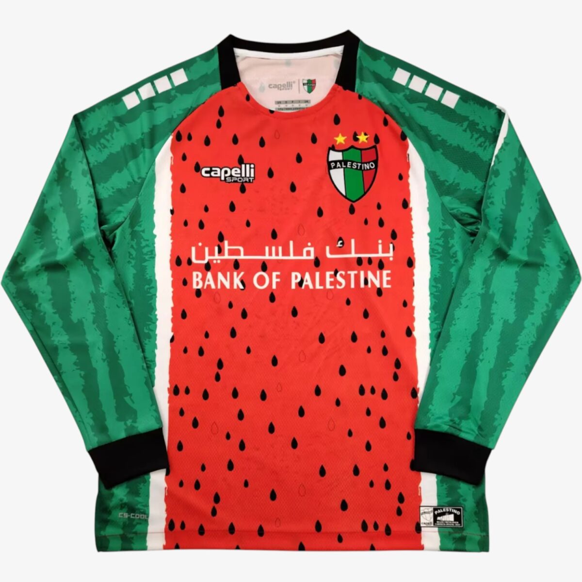 Palestine Red Green Long Sleeve Jersey 2024/25