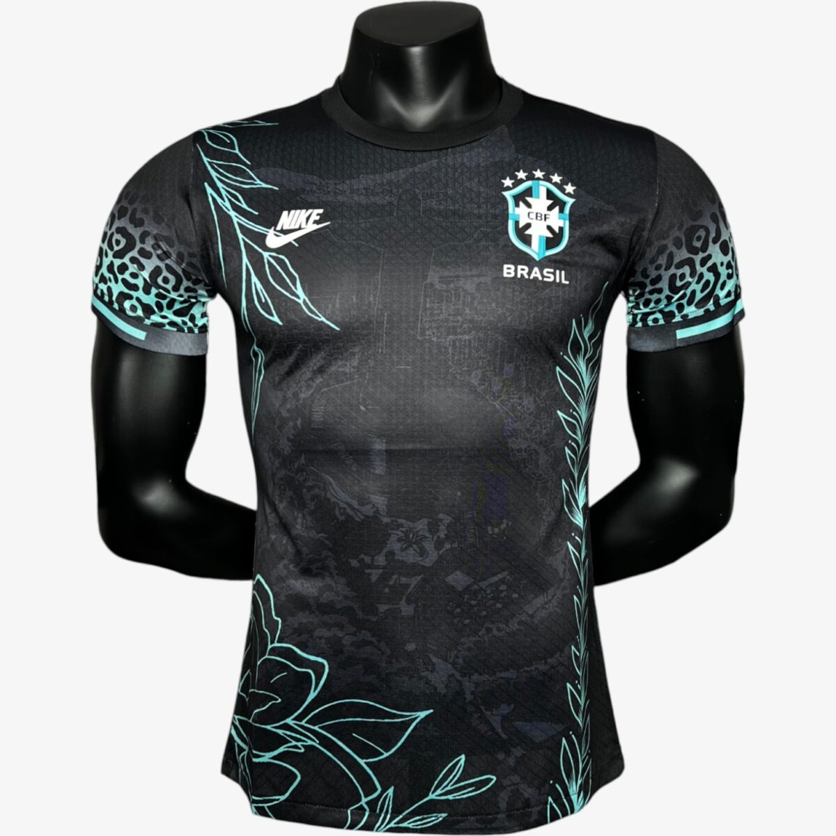 Brazil Pele Black Player Version Jersey 2024/25