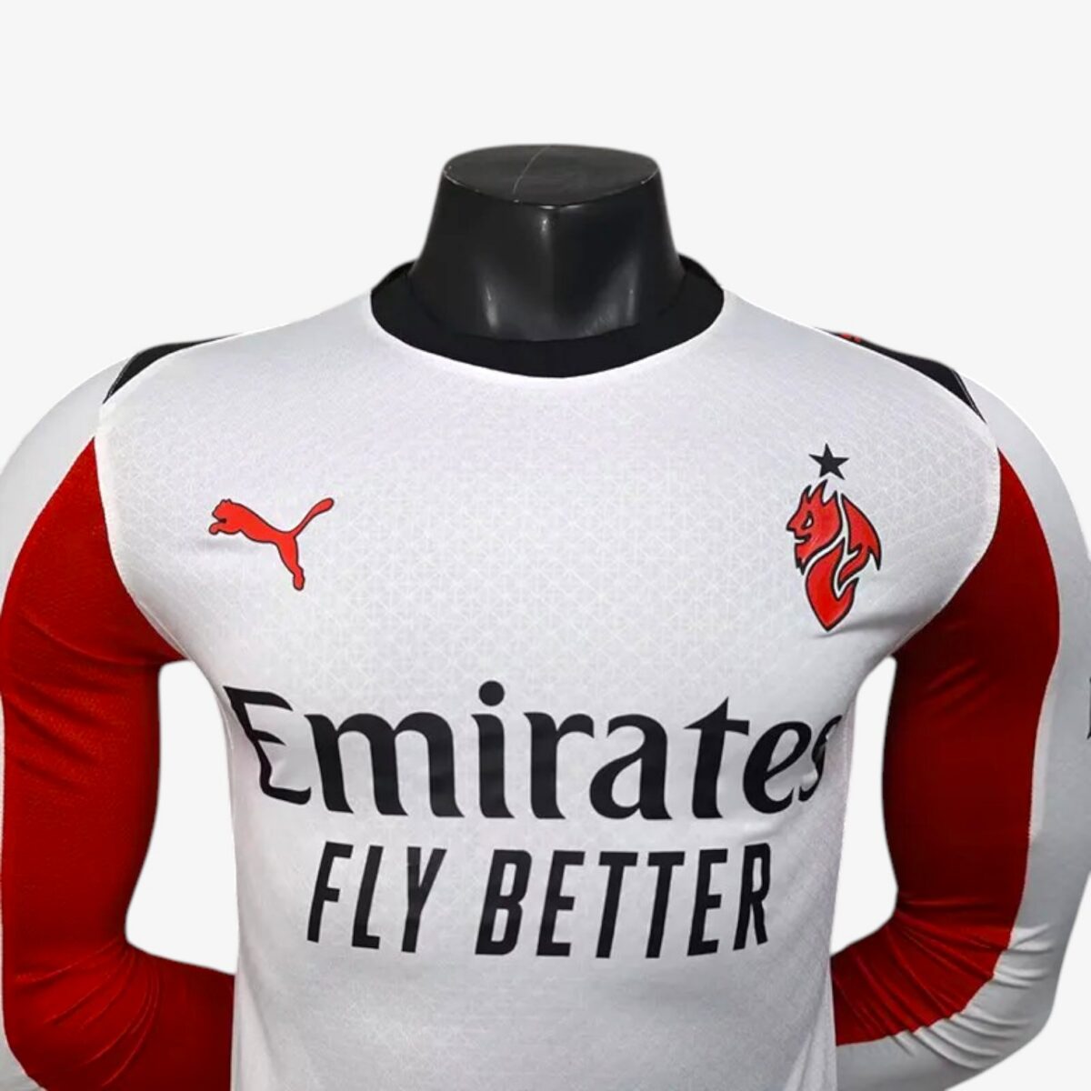 AC Milan Away Training Long Sleeve Jersey 2025/26 - Image 3