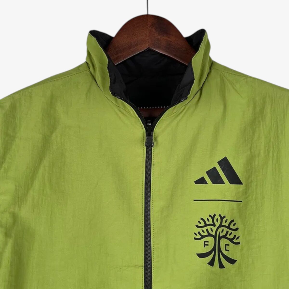 Austin FC Green & Black Double Sided Windbreake 2023/24 - Image 5