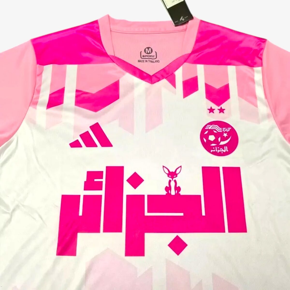 Algeria Pink & White Jersey 2025/26 - Image 2