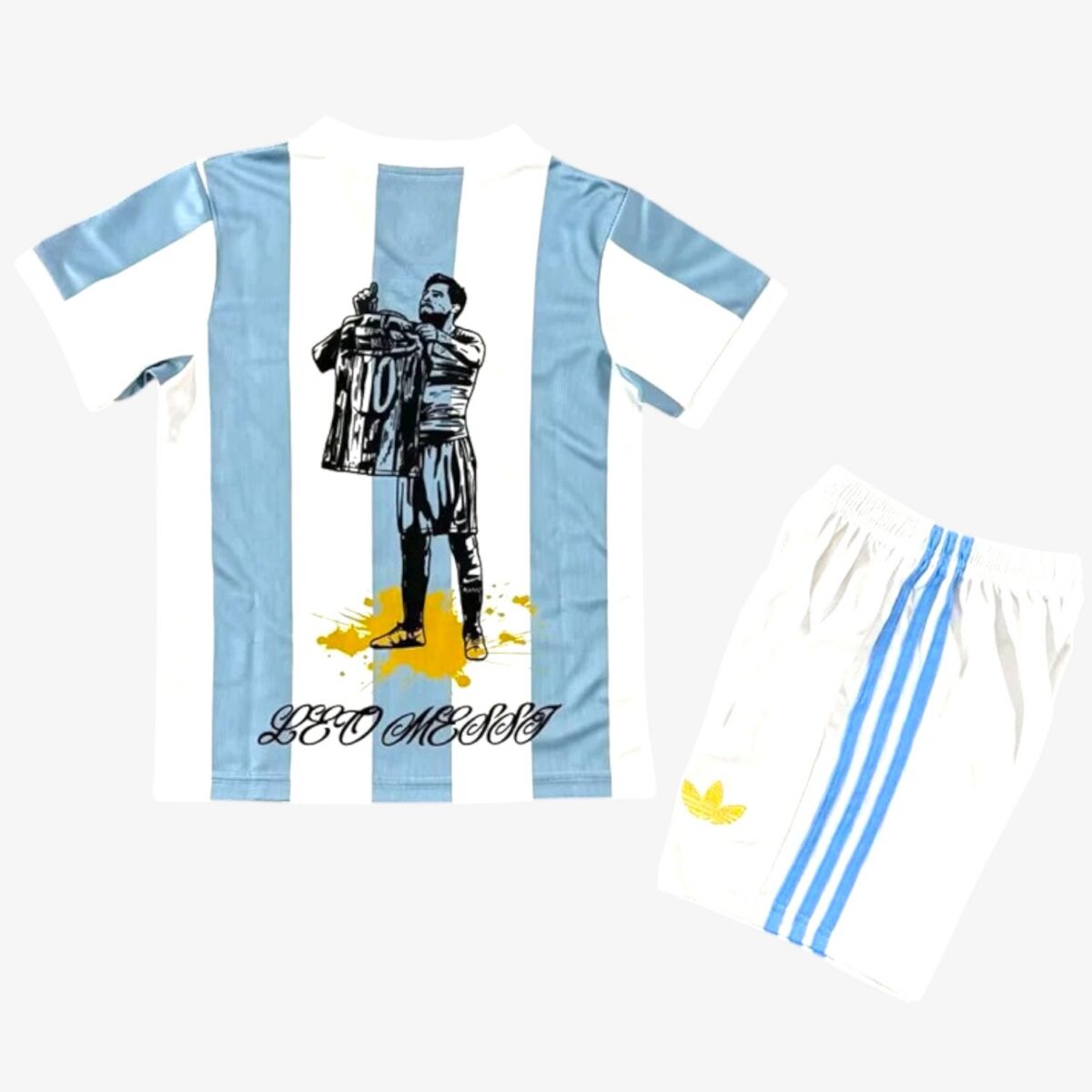 Argentina Messi Graffiti Edition Jersey 2025/26 — Kids - Image 2