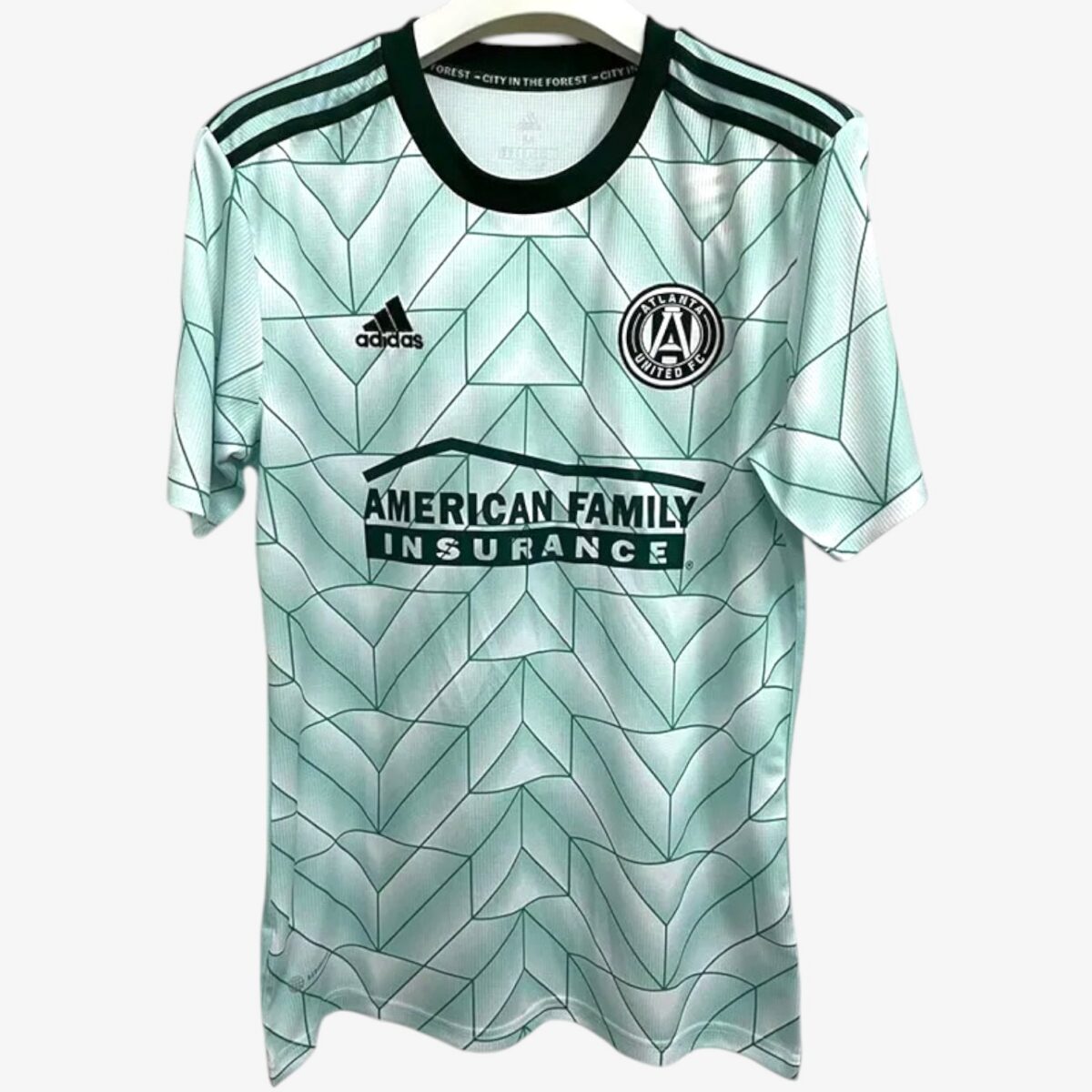 Atalanta Away Light Green Jersey 2022
