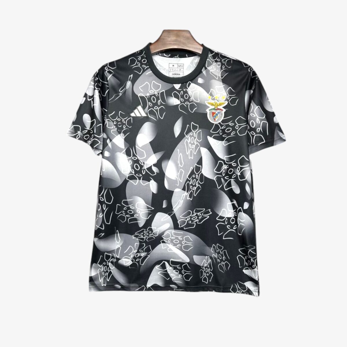 Benfica Black Pre Match Training Shirt 2024/25
