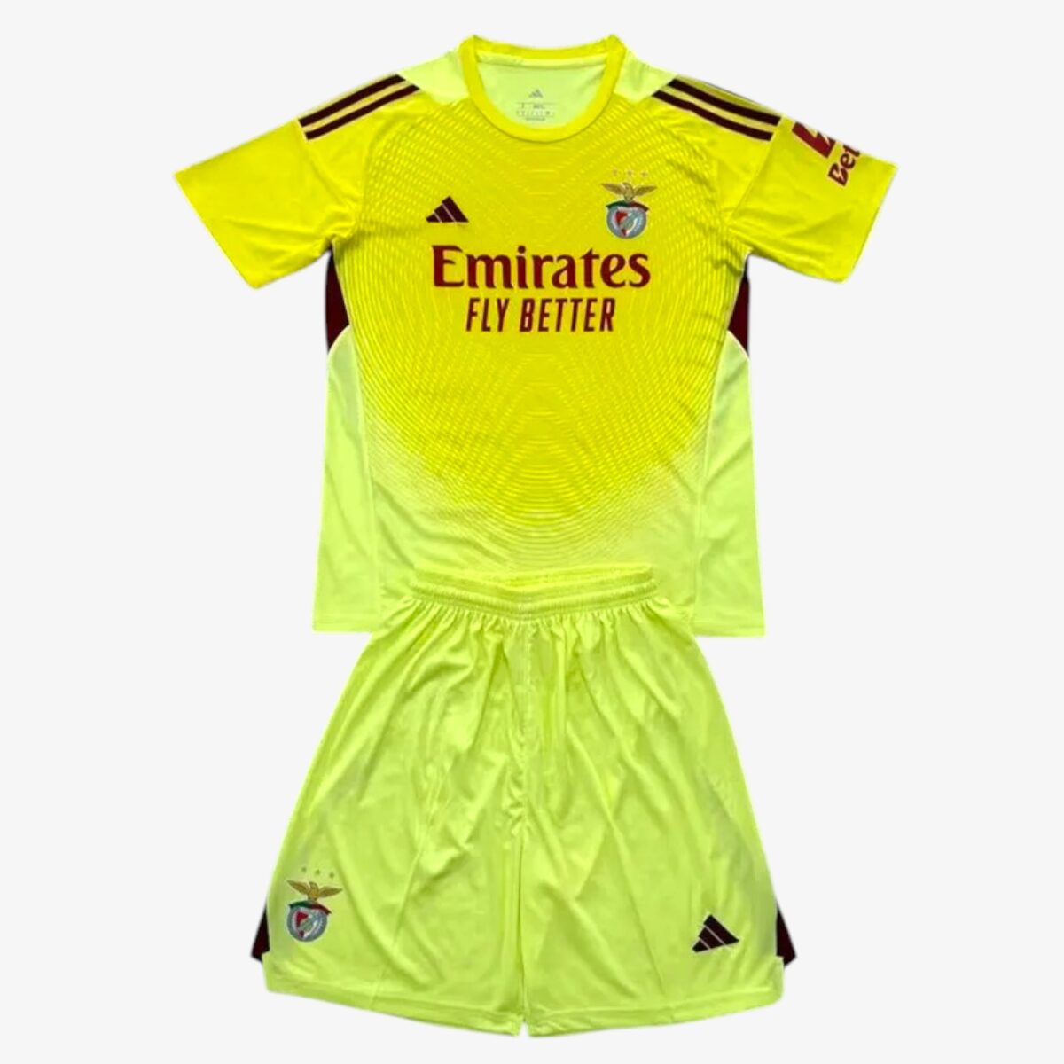 Benfica Goalkeeper Yellow Jersey 2025/26 — Kids