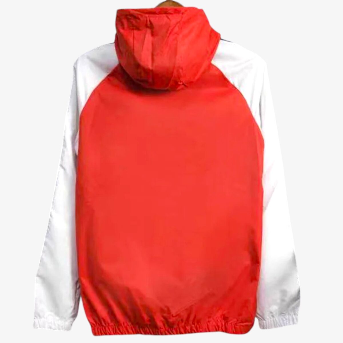 Benfica Reversible Red &White Hooded Windbreaker 2024/25 - Image 2