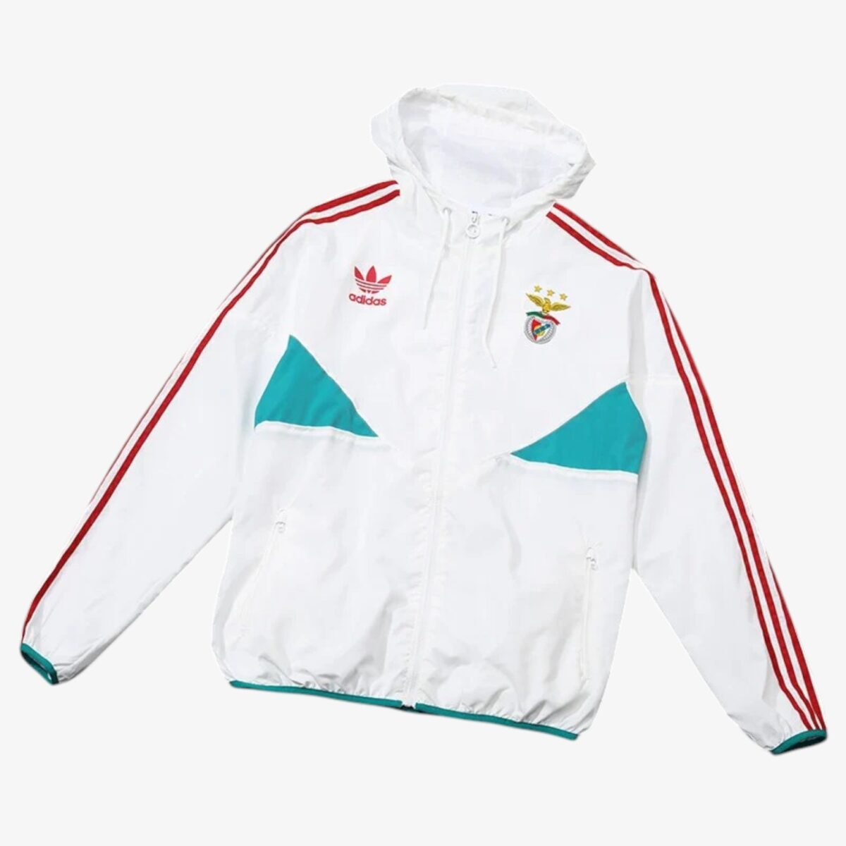 Benfica Reversible White Windbreaker 2024/25