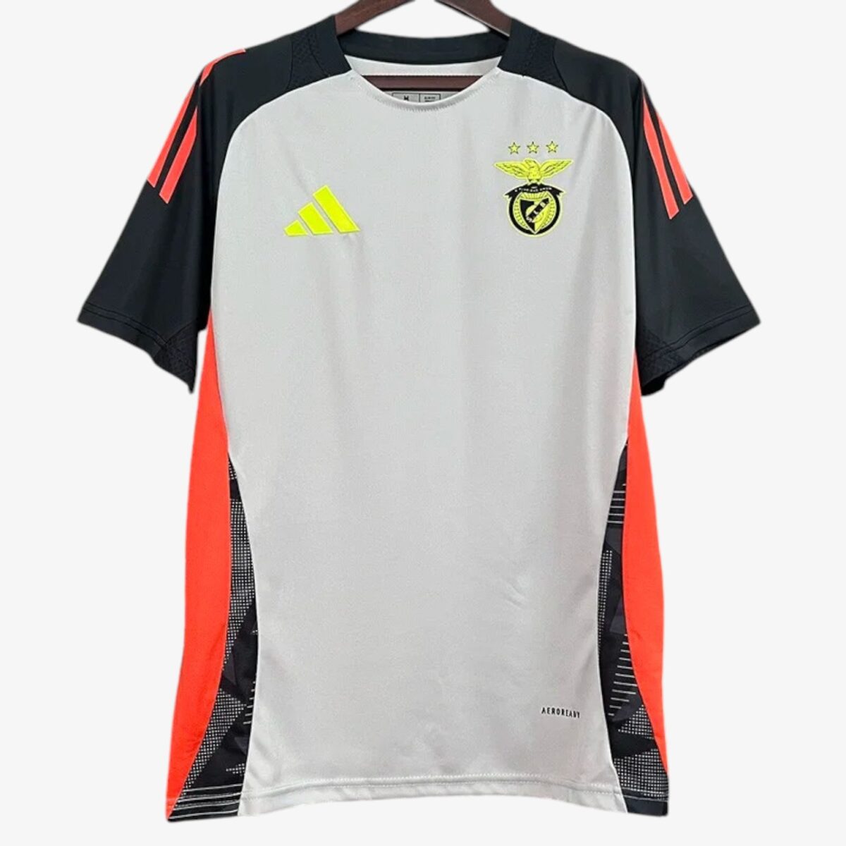 Benfica White Grey Training shirts 2024/25