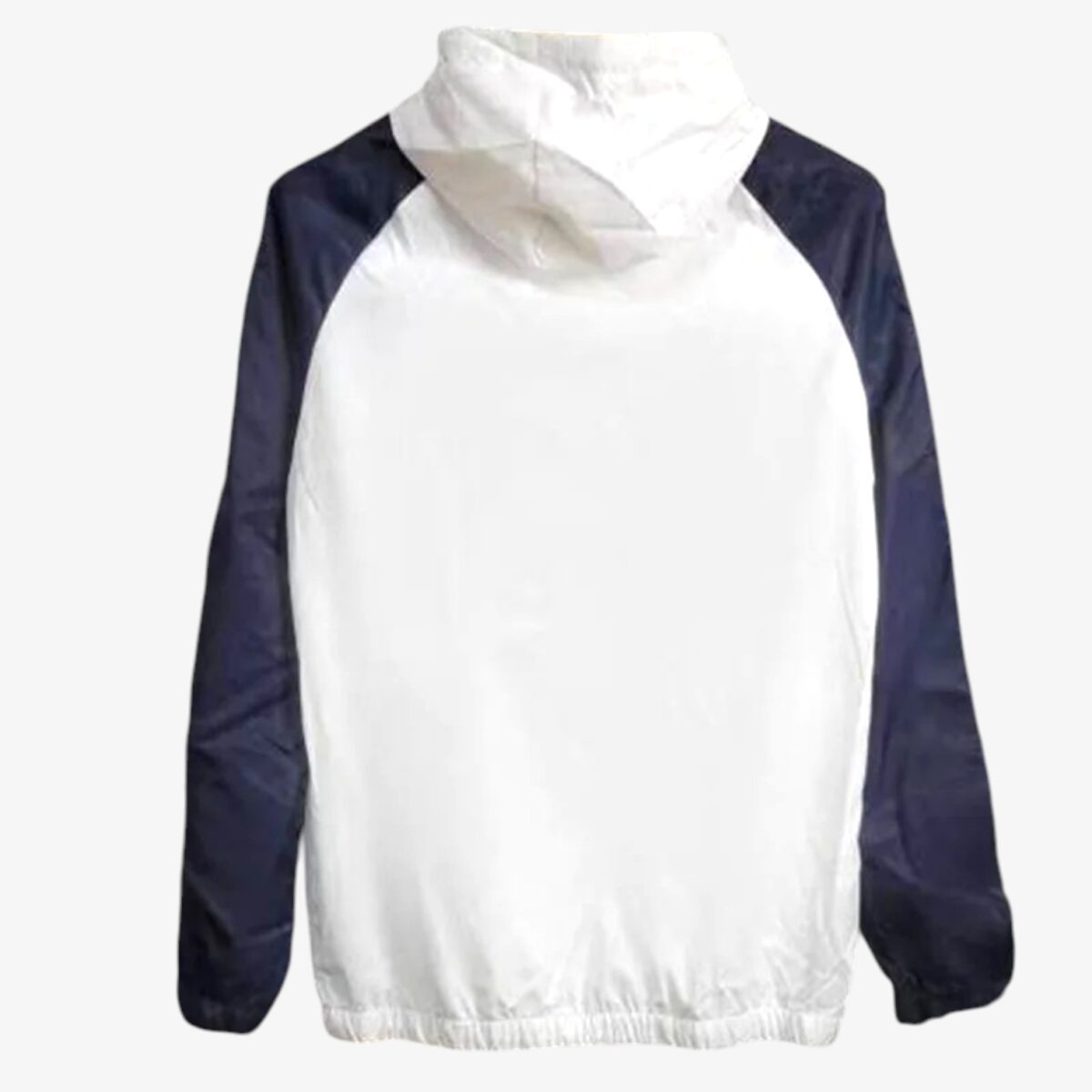 Benfica White & Royal Blue Hooded Windbreaker 2024/25 - Image 2