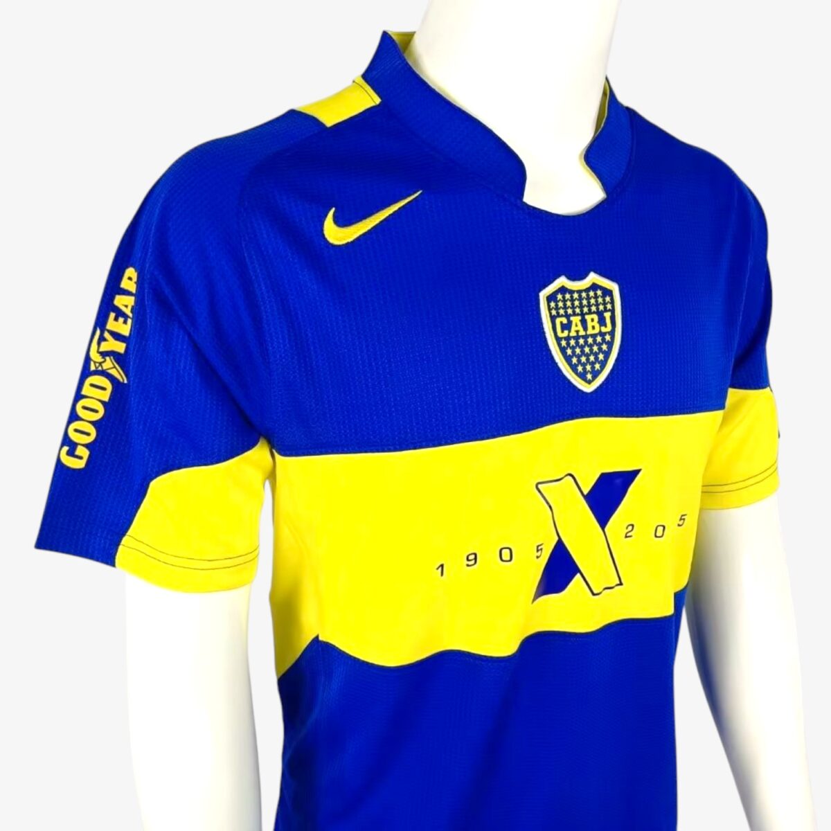 Boca Juniors 100-year Retro Jersey 2005 - Image 4