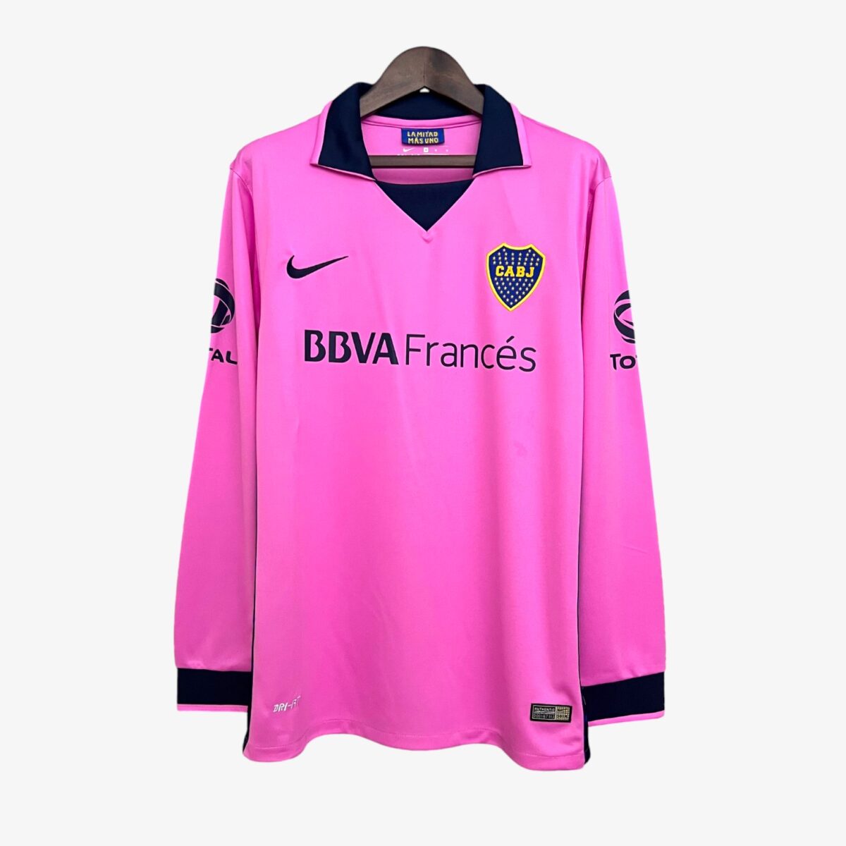 Boca Juniors Away Long Sleeves Retro Jersey 2013/14