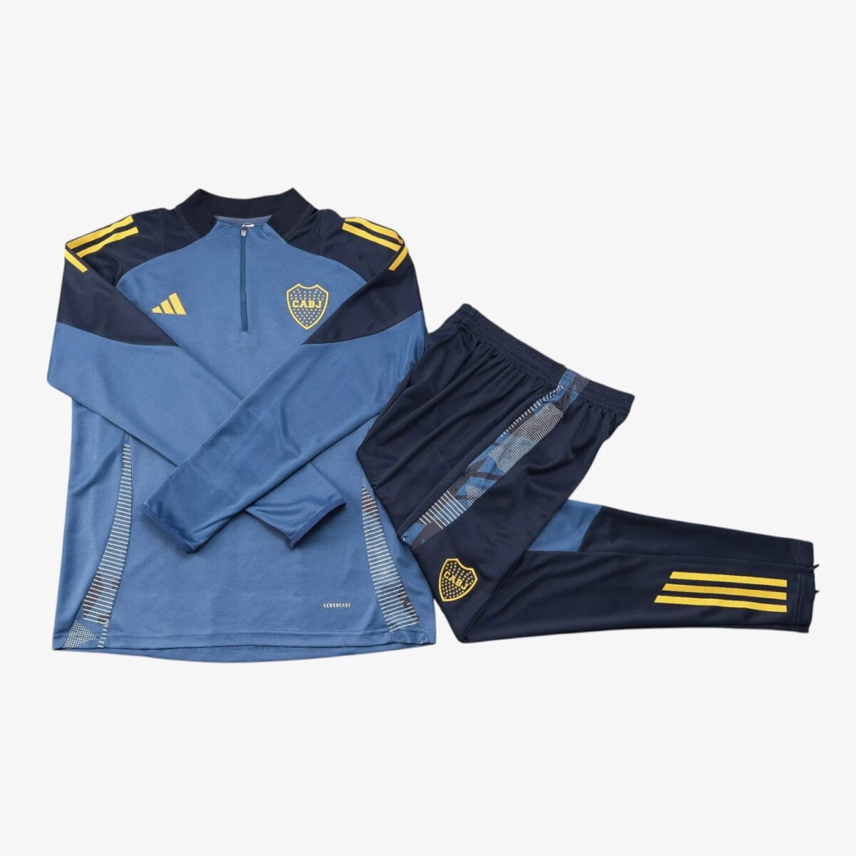 Boca Juniors Blue Jacket Tracksuit 2025/26 - Image 3