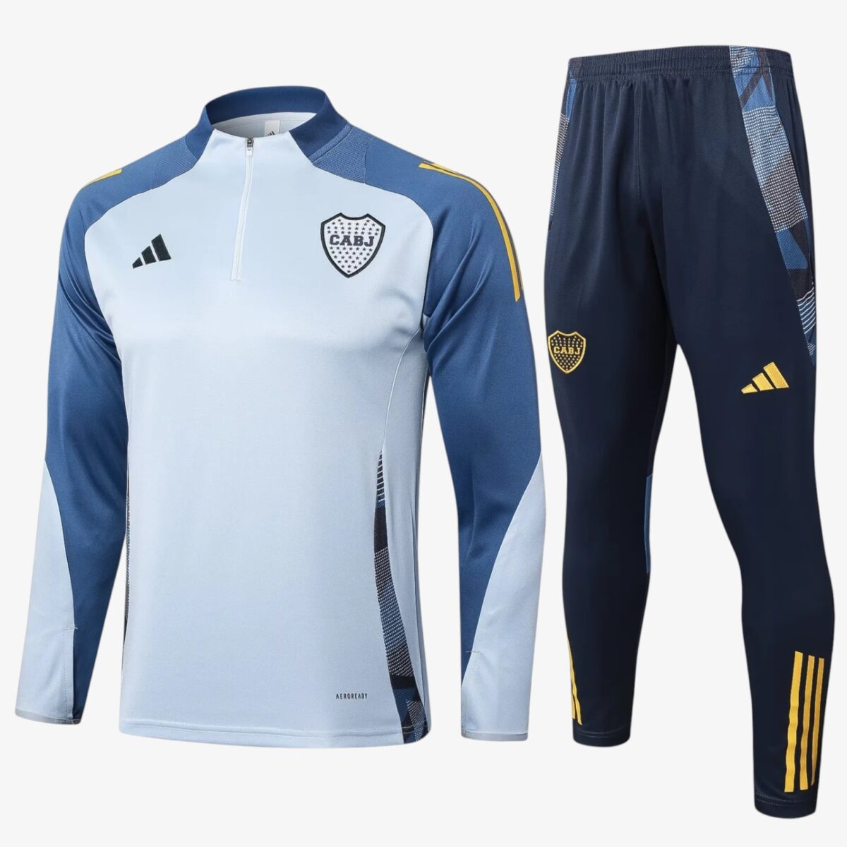 Boca Juniors Grey Jacket Tracksuit 2025/26