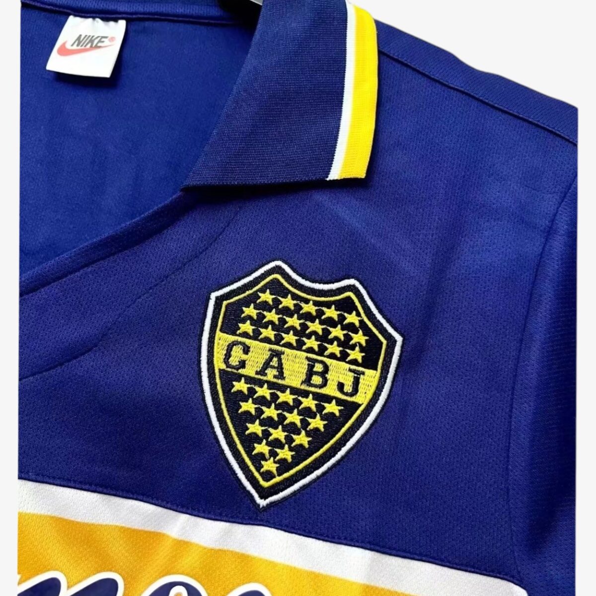 Boca Juniors Home Retro Jersey 1996 - Image 3