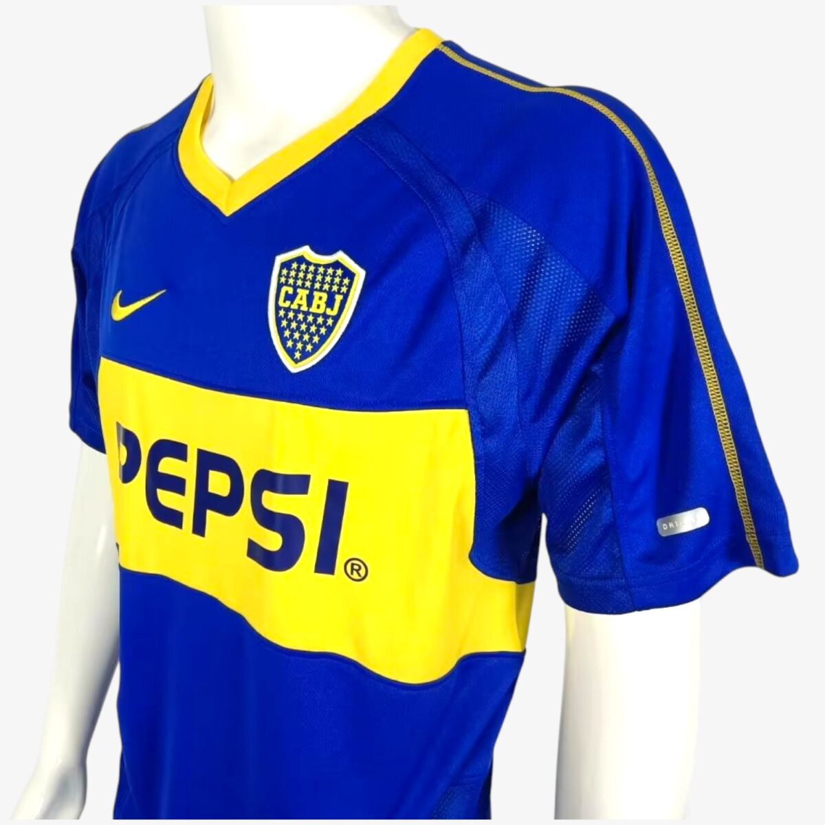 Boca Juniors Home Retro Jersey 2003/04 - Image 3