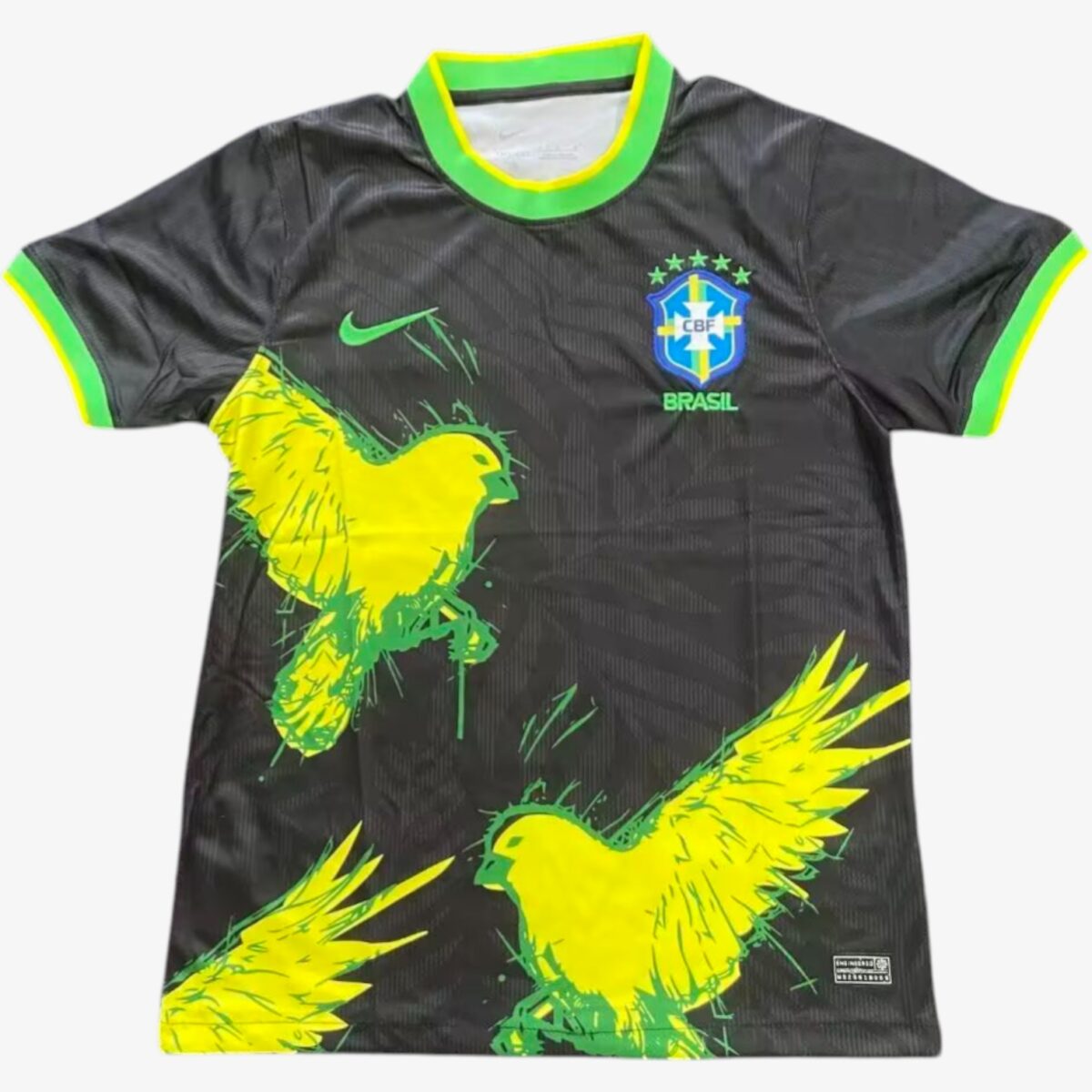 Brazil Birds Black Concept Jersey 2025/26