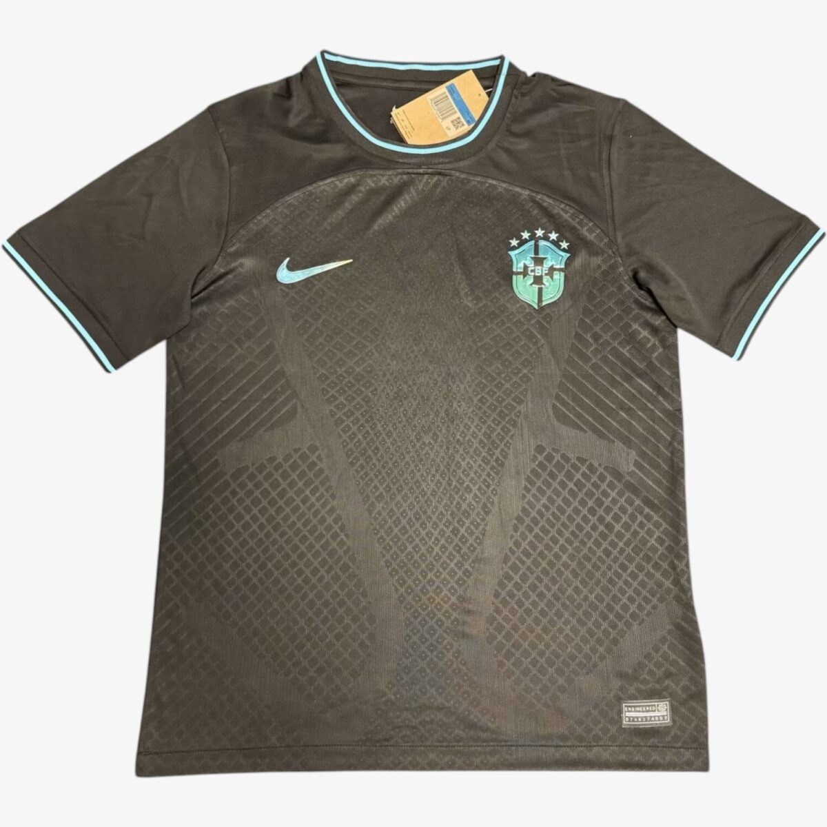 Brazil  Black Concept Jersey 2023/24 - Image 4