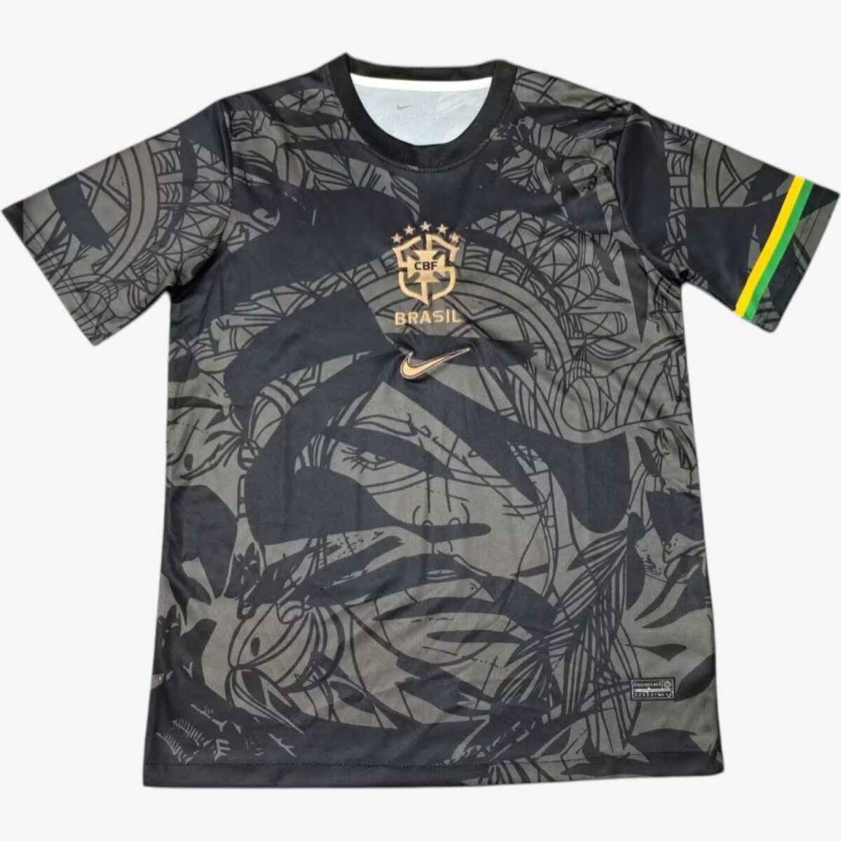 Brazil Black Concept Jersey 2024/25