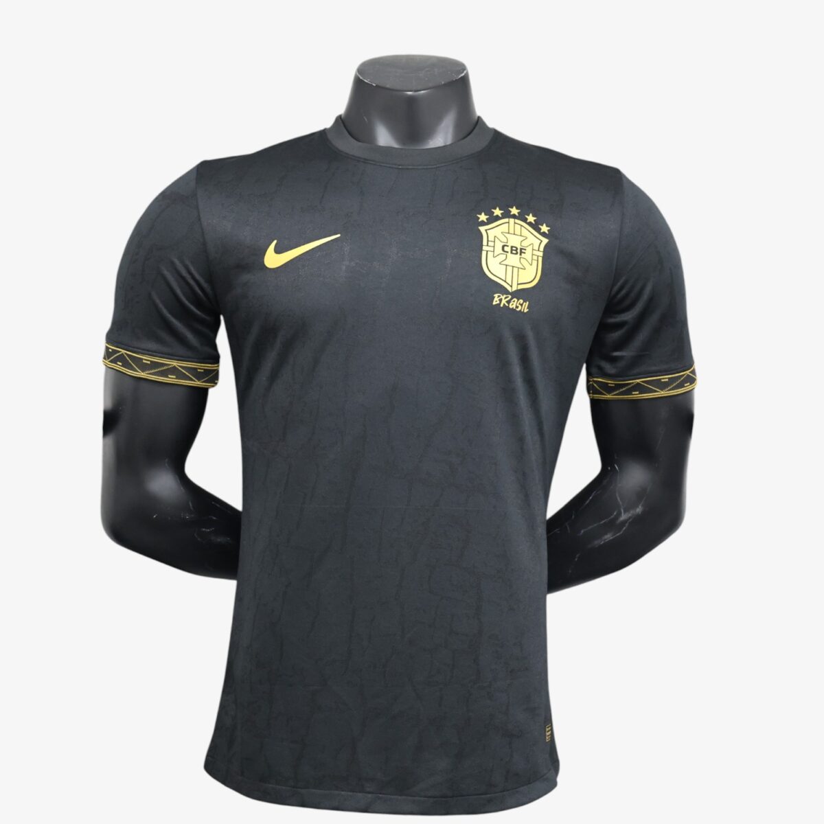 Brazil Black Jersey Player Version 2023/24