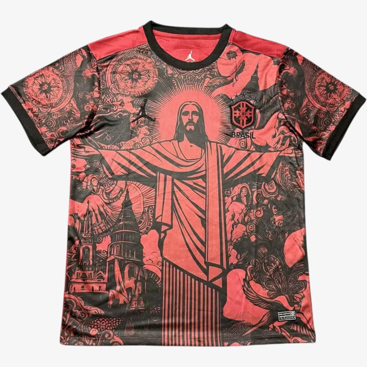 Brazil Christ Red Jersey 2025/26