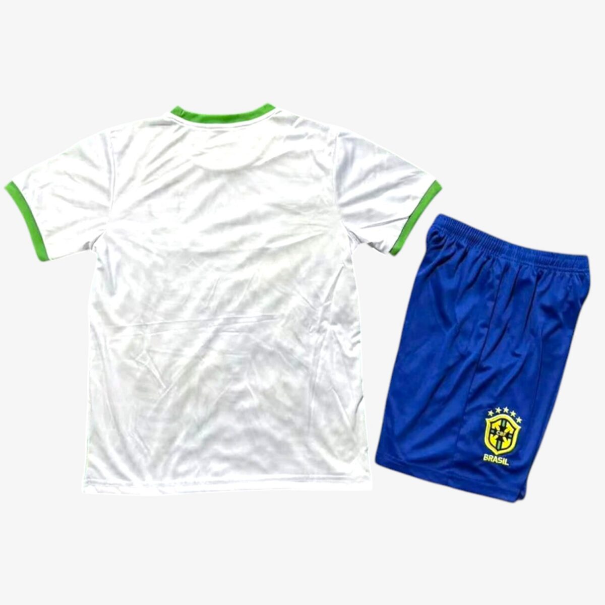 Brazil Dove Of Peace White Jersey 2025/26 — Kids - Image 2