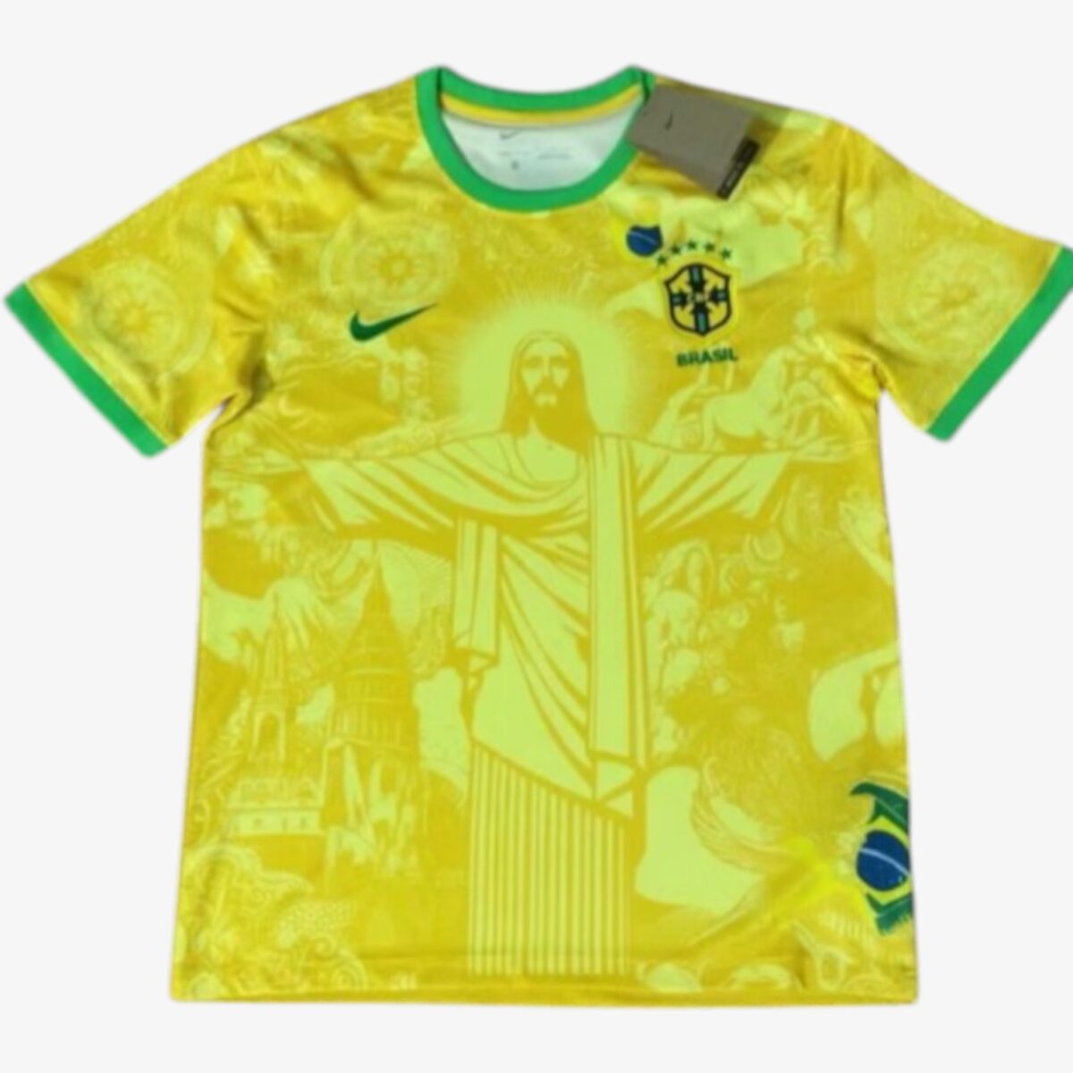 Brazil Jesus Yellow Special Jersey 2023/24