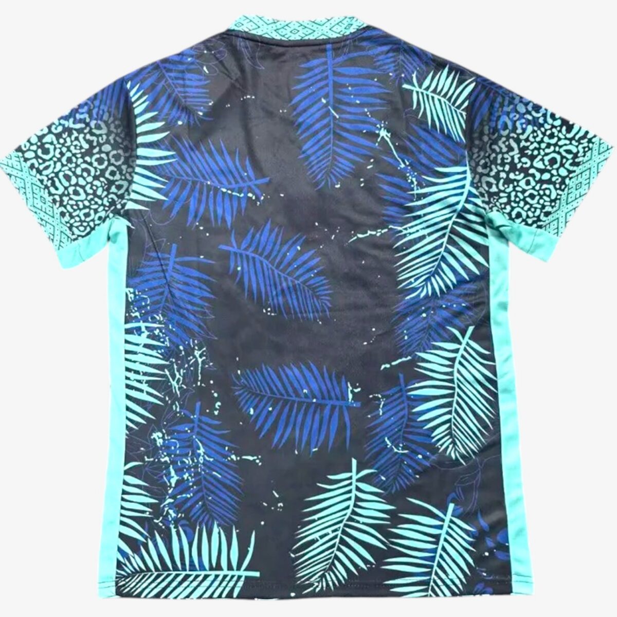 Brazil Leopard Pattern Blue Jersey 2025/26 - Image 2