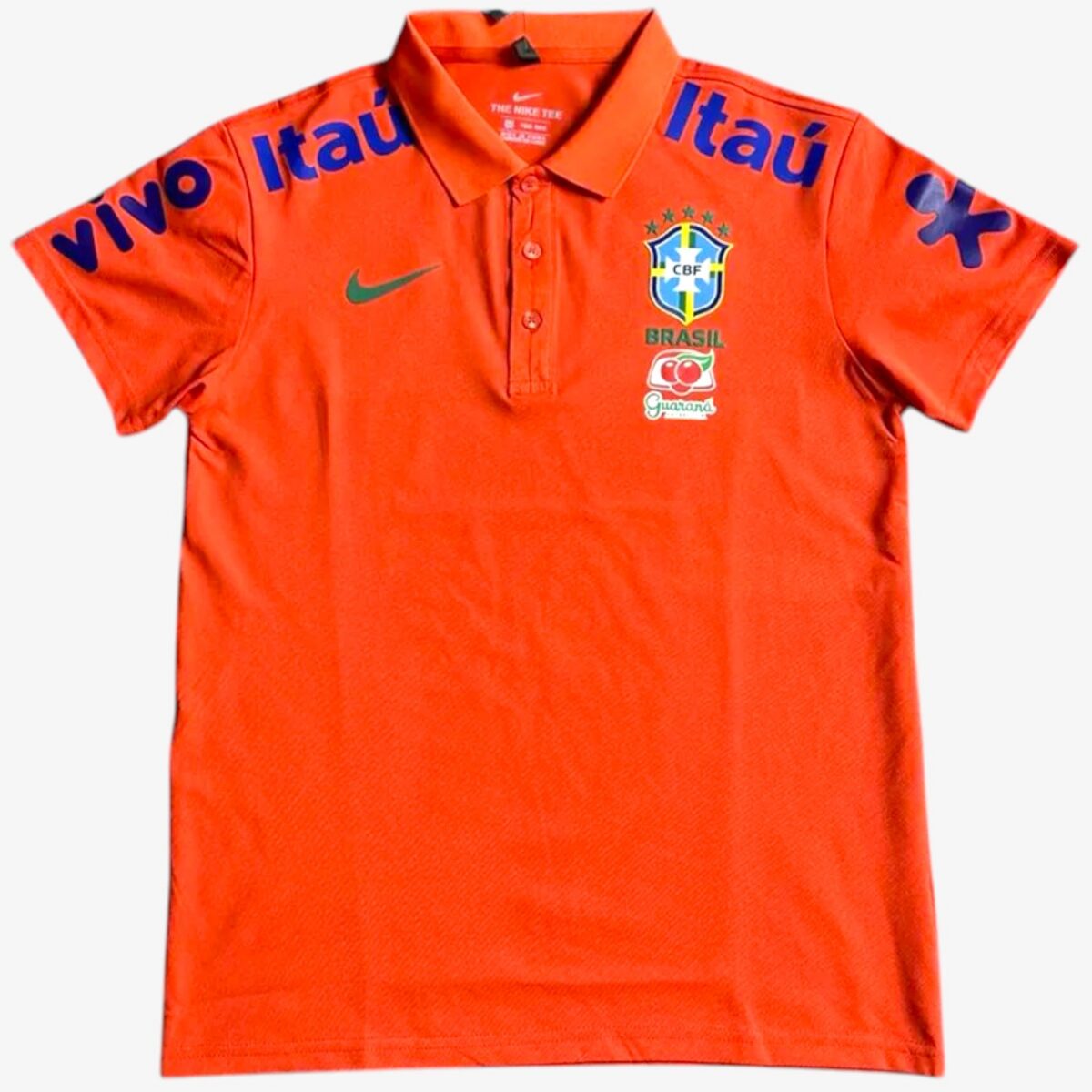 Brazil Orange Retro Edition Polo Jersey 2025/26