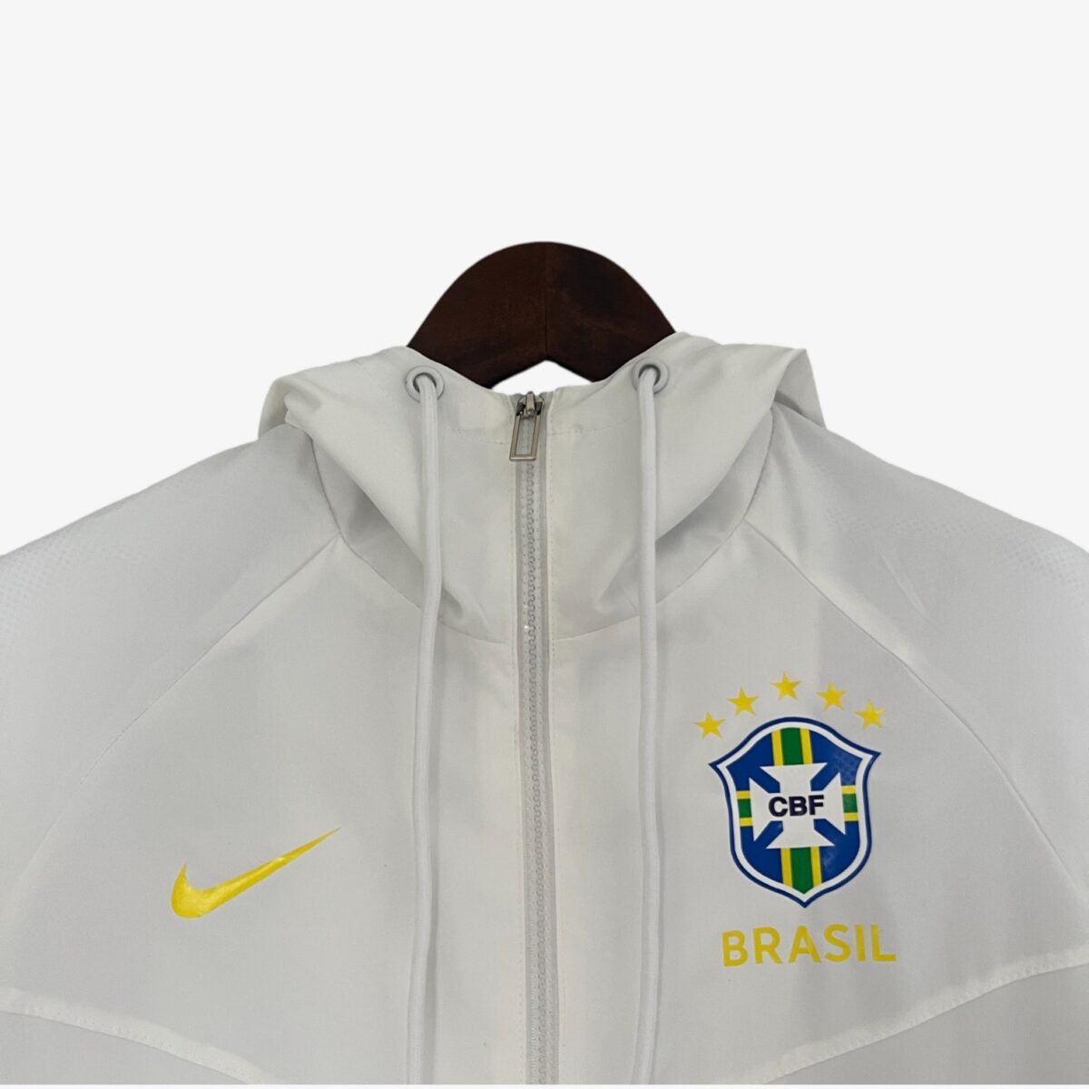 Brazil White Reversible Windbreaker 2024/25 - Image 4