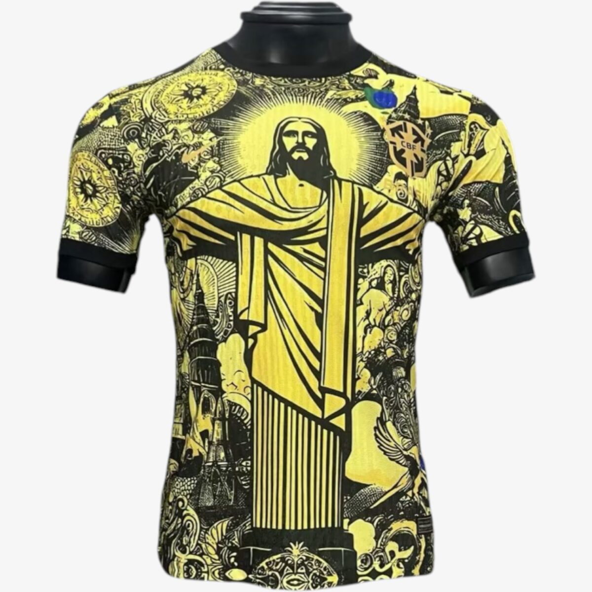 Brazil Yellow Chirst Jersey Player Version 2024/25