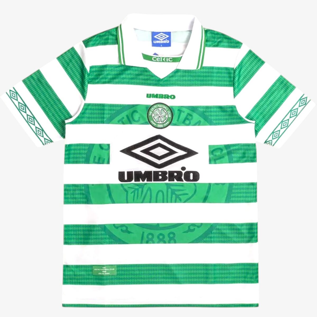 Celtic Glasgow Home Retro Jersey 1997/99