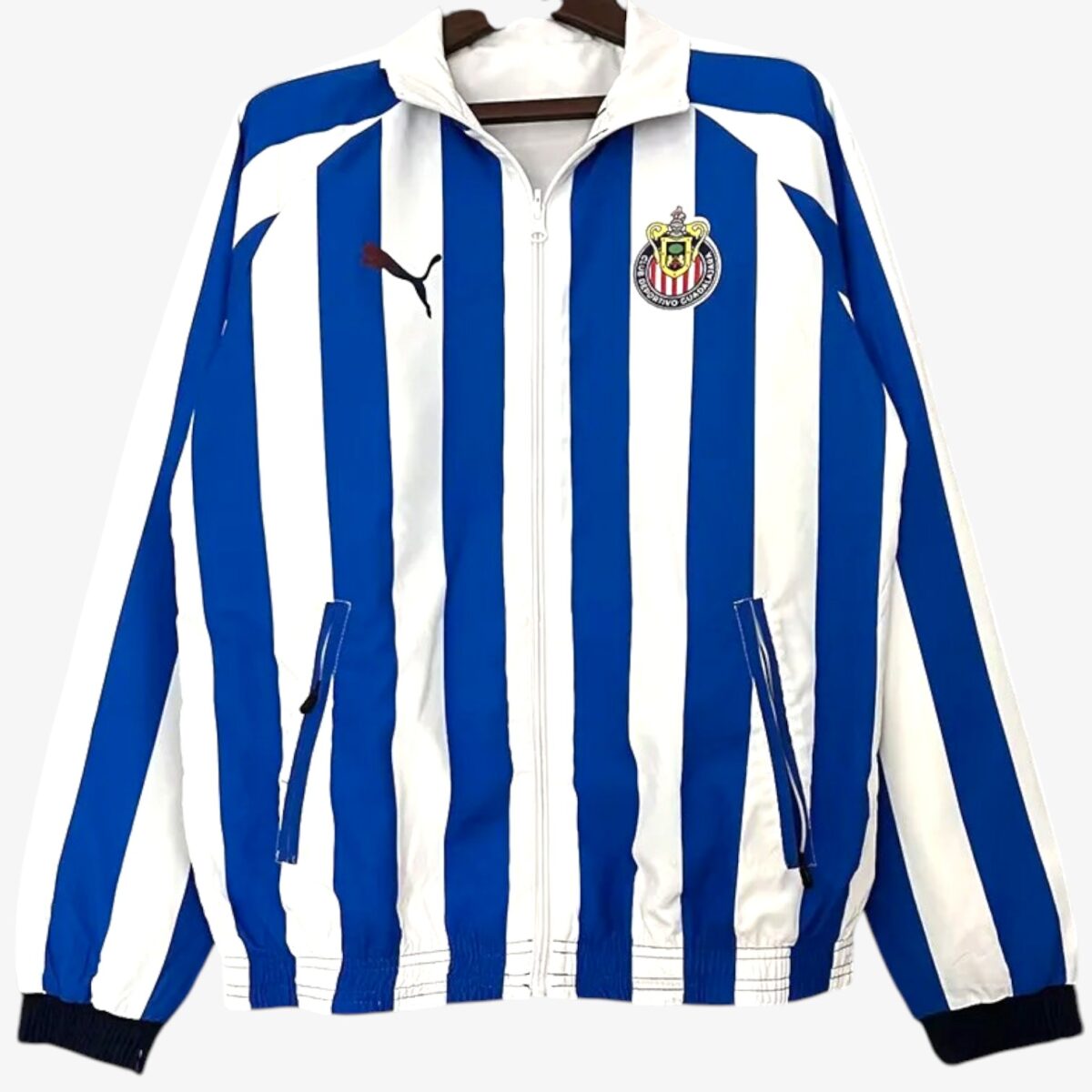 Chivas Blue & White Double Sided Windbreaker 2023 - Image 9