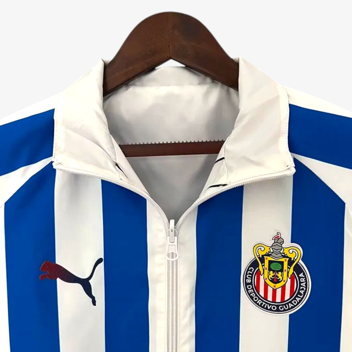 Chivas Blue & White Double Sided Windbreaker 2023 - Image 8