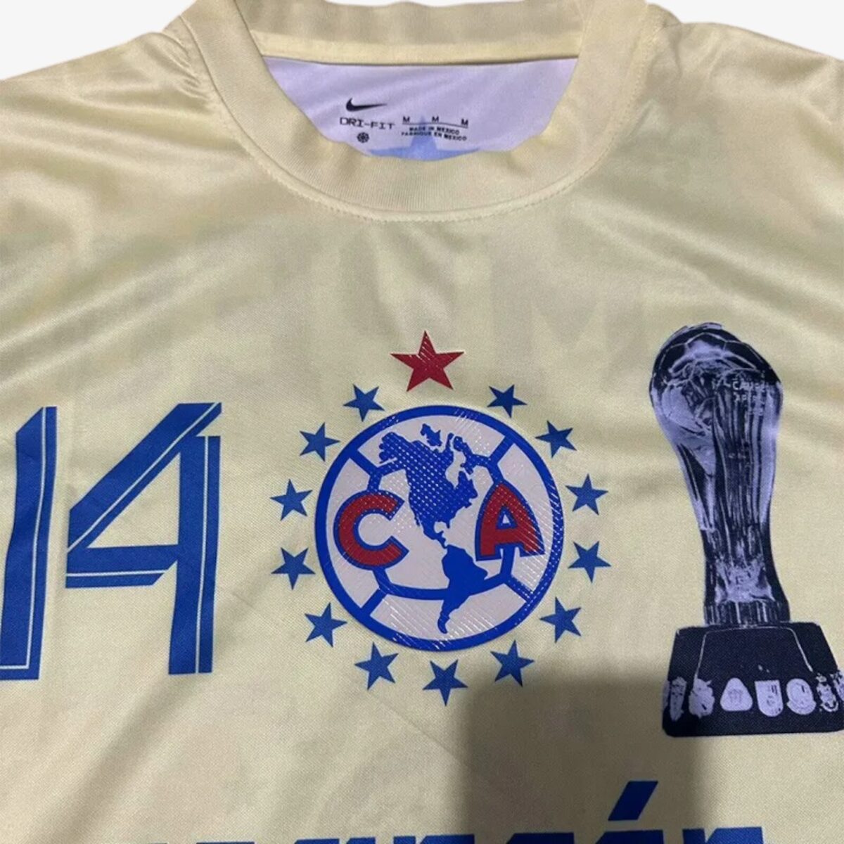 Club America 14 Champion Training shirts 2025/26 - Image 3