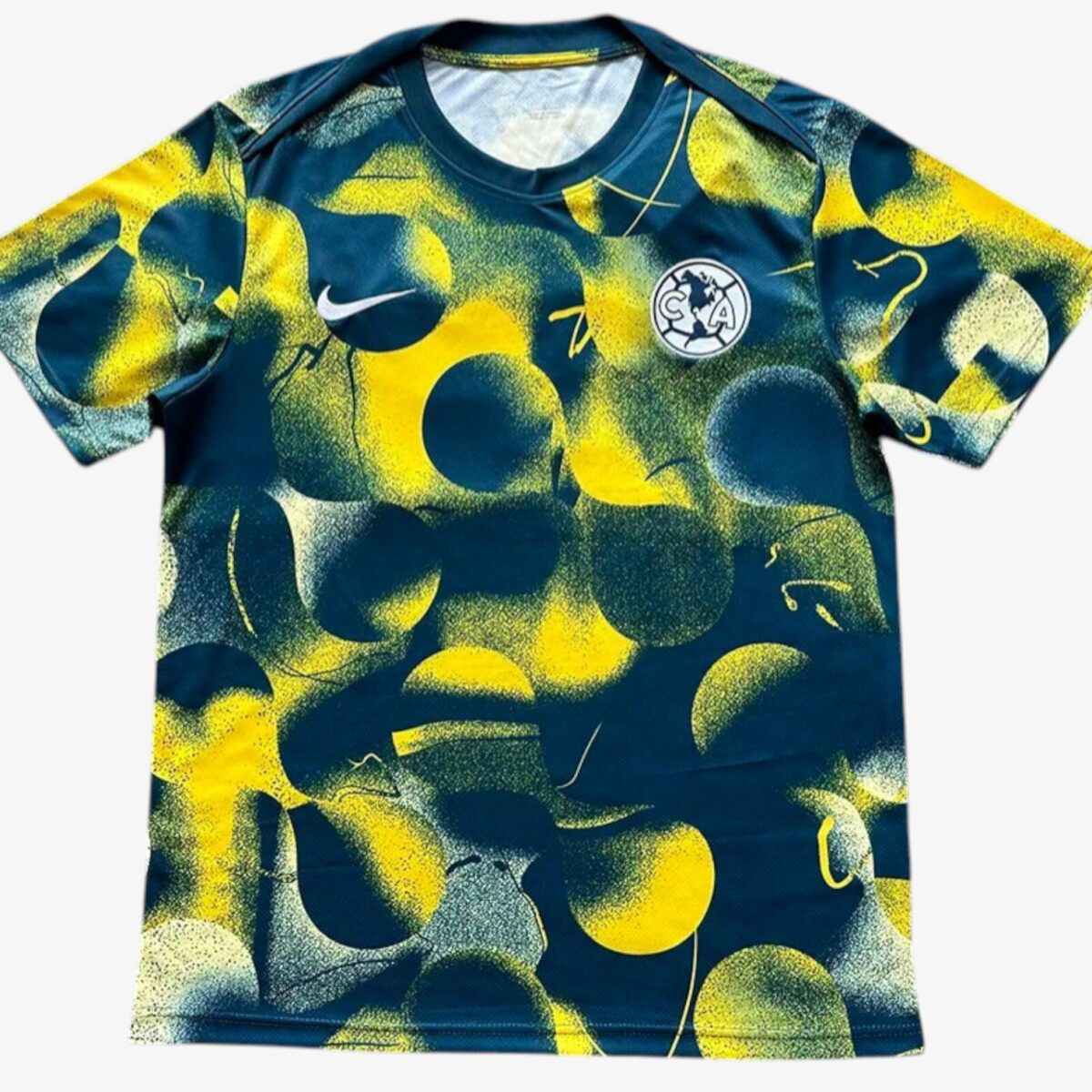 Club America Green Yellow Training shirts 2024/25